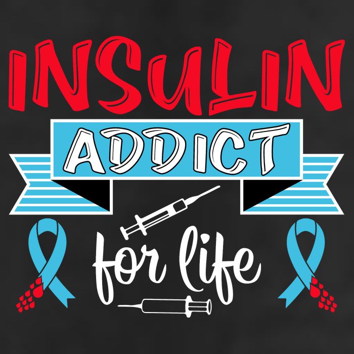 Insulin Addict For Life Diabetes Awareness Trucker Hat