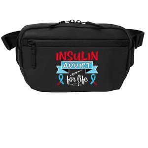 Insulin Addict For Life Diabetes Awareness Crossbody Pack