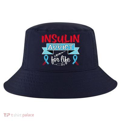 Insulin Addict For Life Diabetes Awareness Cool Comfort Performance Bucket Hat