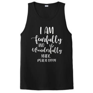 I Am Fearfully And Wonderfully Made Psalm 13914 Christian Meaningful Gift PosiCharge Competitor Tank