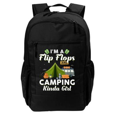 I'm A Flip Flops And Camping Kinda Gi Rl Backpack