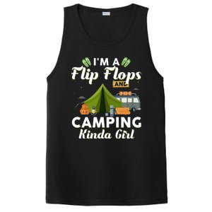 I'm A Flip Flops And Camping Kinda Gi Rl PosiCharge Competitor Tank