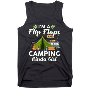 I'm A Flip Flops And Camping Kinda Gi Rl Tank Top