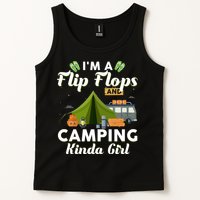 I'm A Flip Flops And Camping Kinda Gi Rl Tank Top