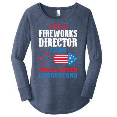 Its A Fireworks Director Thing Firework Director Great Gift Women's Perfect Tri Tunic Long Sleeve Shirt