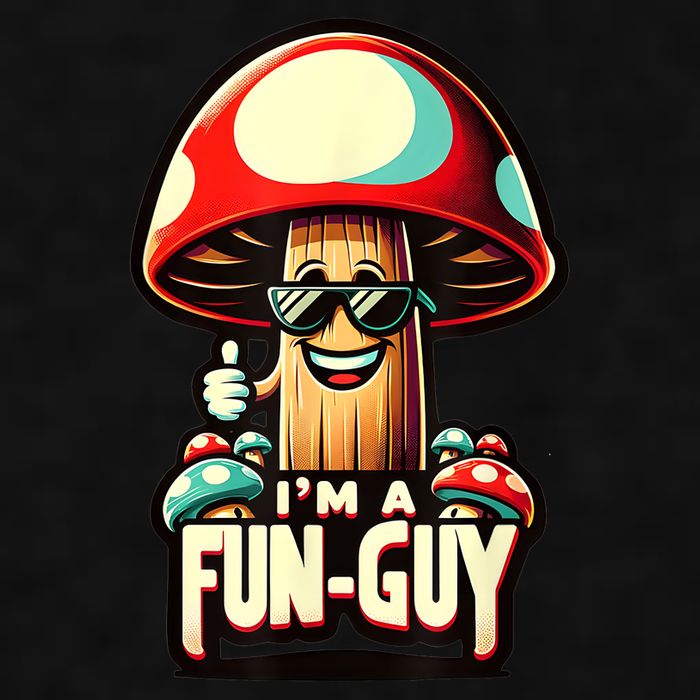 IM A Funguy Amusing Mushroom EnthusiastS Funny Pun Ladies PosiCharge Tri-Blend Wicking Tank