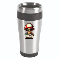 IM A Funguy Amusing Mushroom EnthusiastS Funny Pun 16oz Travel Tumbler