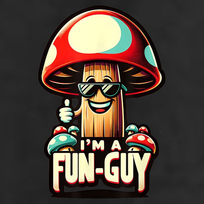 IM A Funguy Amusing Mushroom EnthusiastS Funny Pun 25L Jumbo Tote