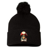 IM A Funguy Amusing Mushroom EnthusiastS Funny Pun Pom Pom 12in Knit Beanie