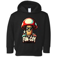 IM A Funguy Amusing Mushroom EnthusiastS Funny Pun Toddler Hoodie