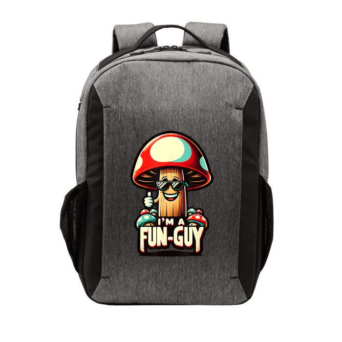 IM A Funguy Amusing Mushroom EnthusiastS Funny Pun Vector Backpack