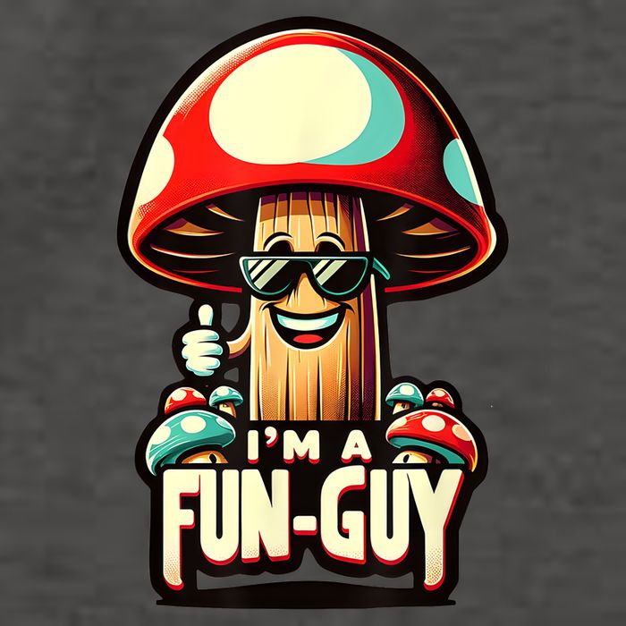 IM A Funguy Amusing Mushroom EnthusiastS Funny Pun Vector Backpack