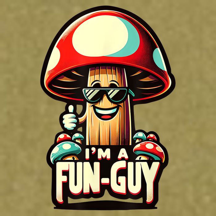 IM A Funguy Amusing Mushroom EnthusiastS Funny Pun Garment-Dyed Women's Muscle Tee