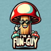 IM A Funguy Amusing Mushroom EnthusiastS Funny Pun Sueded Cloud Jersey T-Shirt