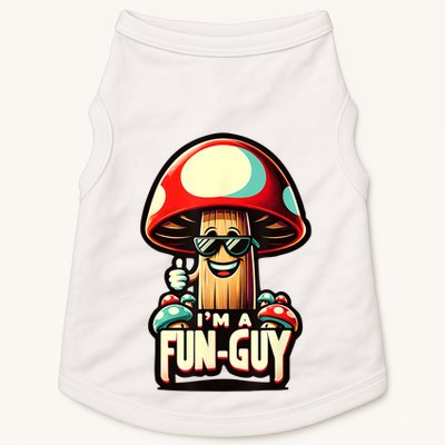 IM A Funguy Amusing Mushroom EnthusiastS Funny Pun Doggie Tank