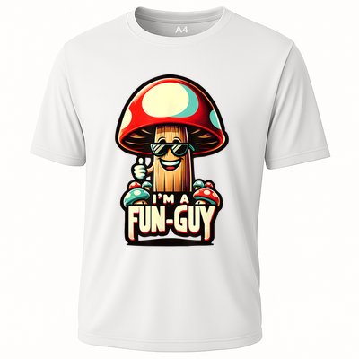 IM A Funguy Amusing Mushroom EnthusiastS Funny Pun Performance Shirt