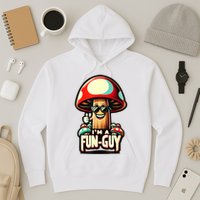 IM A Funguy Amusing Mushroom EnthusiastS Funny Pun Hoodie