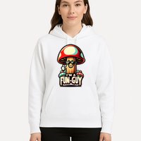 IM A Funguy Amusing Mushroom EnthusiastS Funny Pun Hoodie