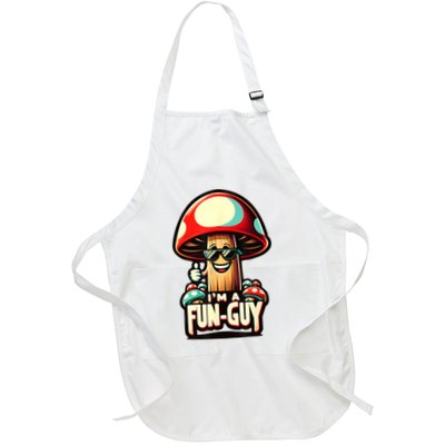 IM A Funguy Amusing Mushroom EnthusiastS Funny Pun Apron