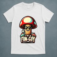 IM A Funguy Amusing Mushroom EnthusiastS Funny Pun T-Shirt