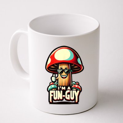 IM A Funguy Amusing Mushroom EnthusiastS Funny Pun Mug