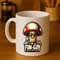 IM A Funguy Amusing Mushroom EnthusiastS Funny Pun Mug