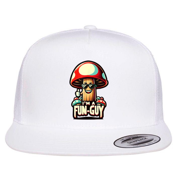 IM A Funguy Amusing Mushroom EnthusiastS Funny Pun Flatbill Hat