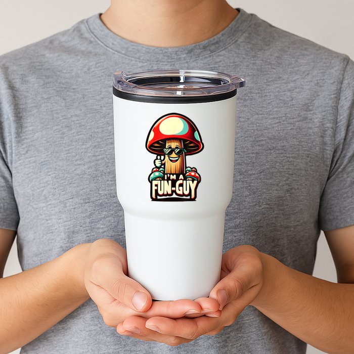 IM A Funguy Amusing Mushroom EnthusiastS Funny Pun Tumbler