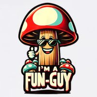 IM A Funguy Amusing Mushroom EnthusiastS Funny Pun Magnet