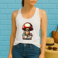 IM A Funguy Amusing Mushroom EnthusiastS Funny Pun Womens Tank Top