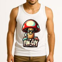 IM A Funguy Amusing Mushroom EnthusiastS Funny Pun Tank Top