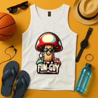 IM A Funguy Amusing Mushroom EnthusiastS Funny Pun Tank Top