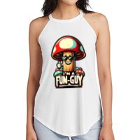IM A Funguy Amusing Mushroom EnthusiastS Funny Pun Women's Perfect Tri Rocker Tank