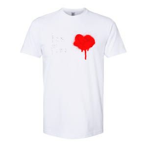 I Am Fine Teegiftfunny Gift With A Bleeding Heart Meaningful Gift Softstyle CVC T-Shirt