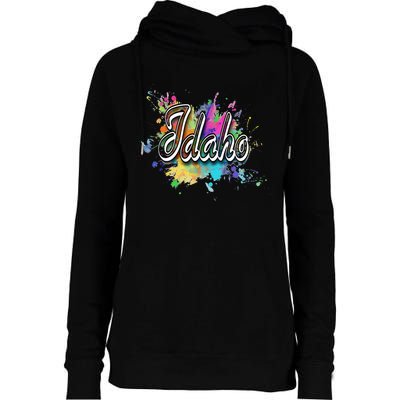 Idaho Apparel For Men Women & Kids Idaho Womens Funnel Neck Pullover Hood