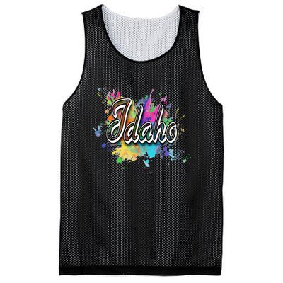 Idaho Apparel For Men Women & Kids Idaho Mesh Reversible Basketball Jersey Tank