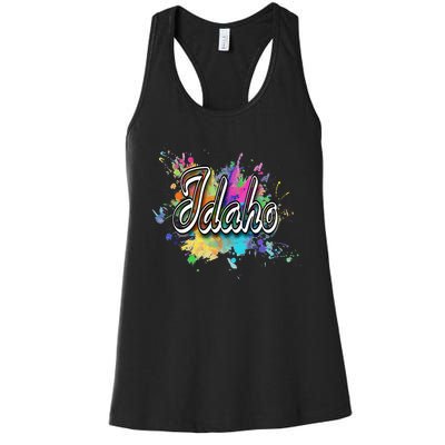 Idaho Apparel For Men Women & Kids Idaho Women's Racerback Tank