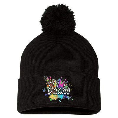 Idaho Apparel For Men Women & Kids Idaho Pom Pom 12in Knit Beanie