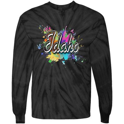 Idaho Apparel For Men Women & Kids Idaho Tie-Dye Long Sleeve Shirt