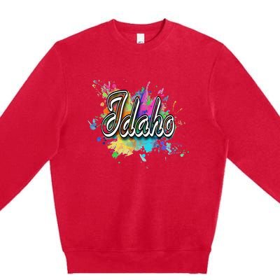 Idaho Apparel For Men Women & Kids Idaho Premium Crewneck Sweatshirt