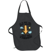 If At First You Don’T Succeed Lower Your Standards Apron
