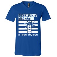 Im A Firework Director Dad 4th Of July Meaningful Gift V-Neck T-Shirt