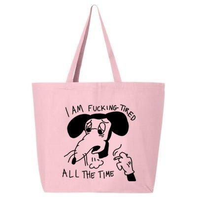 I Am Fucking Tired All The Time L.A.D.Y G.A.G.A 25L Jumbo Tote