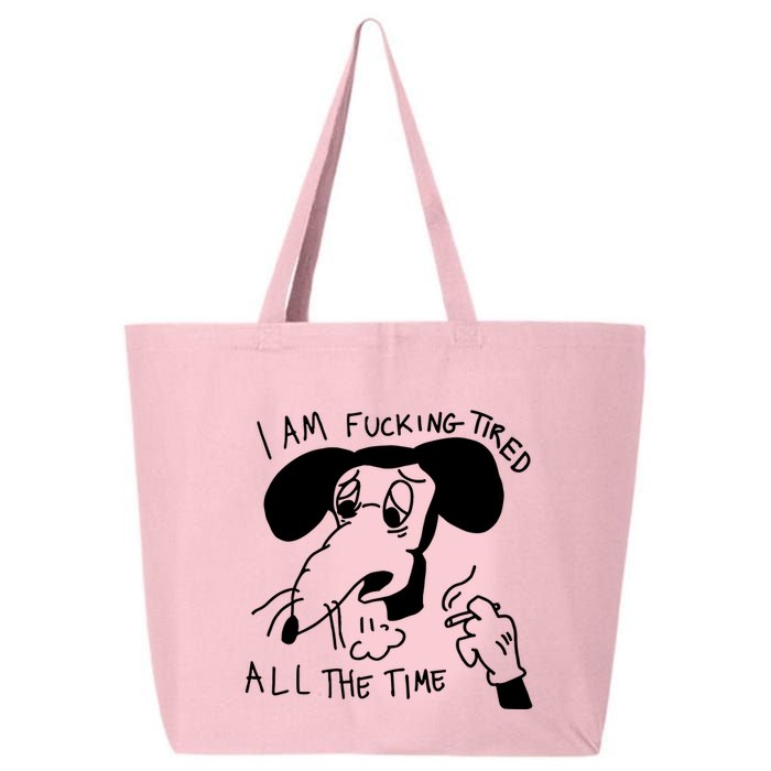 I Am Fucking Tired All The Time L.A.D.Y G.A.G.A 25L Jumbo Tote