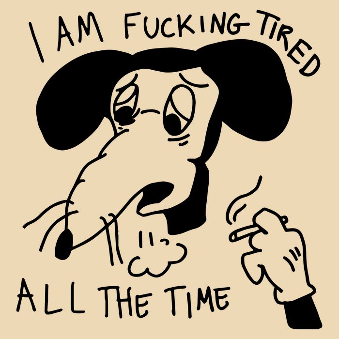 I Am Fucking Tired All The Time L.A.D.Y G.A.G.A Bag