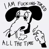 I Am Fucking Tired All The Time L.A.D.Y G.A.G.A Cool Comfort Performance Bucket Hat