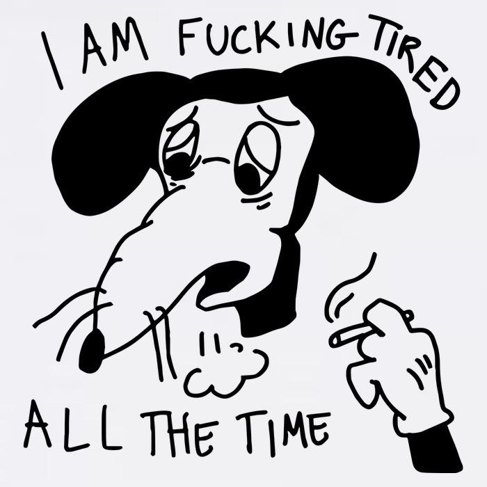 I Am Fucking Tired All The Time L.A.D.Y G.A.G.A Cool Comfort Performance Bucket Hat