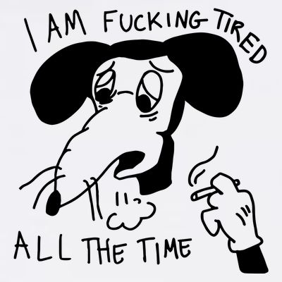 I Am Fucking Tired All The Time L.A.D.Y G.A.G.A T-Shirt