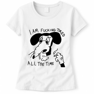 I Am Fucking Tired All The Time L.A.D.Y G.A.G.A Womens T-Shirt