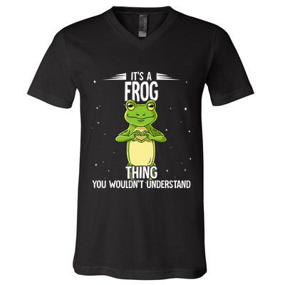 Its A Frog Thing Frog V-Neck T-Shirt